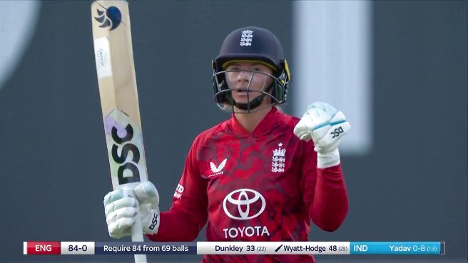 Fifty! Wyatt-Hodge Marks Her 300th Appearance For England With A Half-Century on Sony LIV