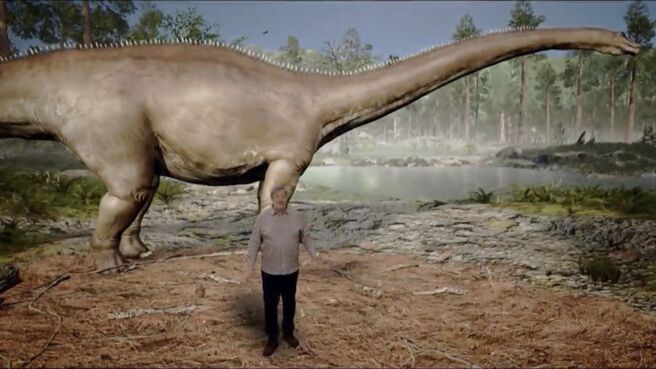 Dinosaur With Stephen Fry season 1 episode 1 on DiscoveryPlus