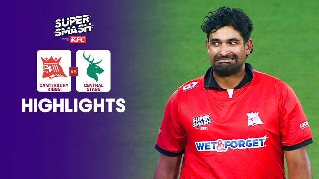 Canterbury Kings vs Central Stags - Highlights - 1 Jan 2026 on Sony LIV
