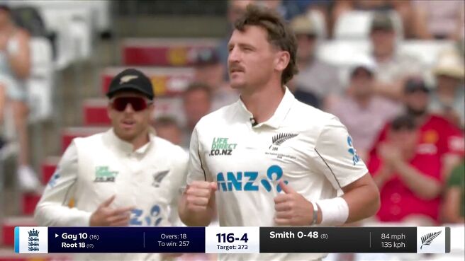 Wicket! Nathan Smith Strikes Early As Gay Departs on Sony LIV