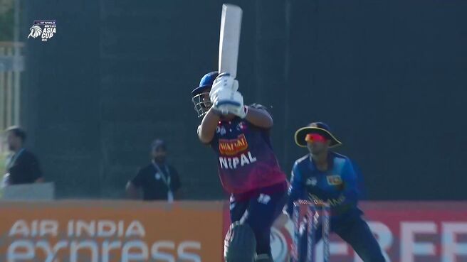 Four! Sahil Pierces The Gap With A Cracking Drive on Sony LIV