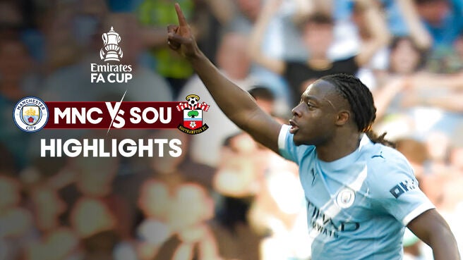 Manchester City vs Southampton - Semi Final - Highlights - 25 Apr 2026 on Sony LIV