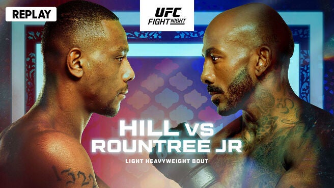 UFC Fight Night - Hill vs Rountree Jr. - Replay - 22 Jun 2025 on Sony LIV