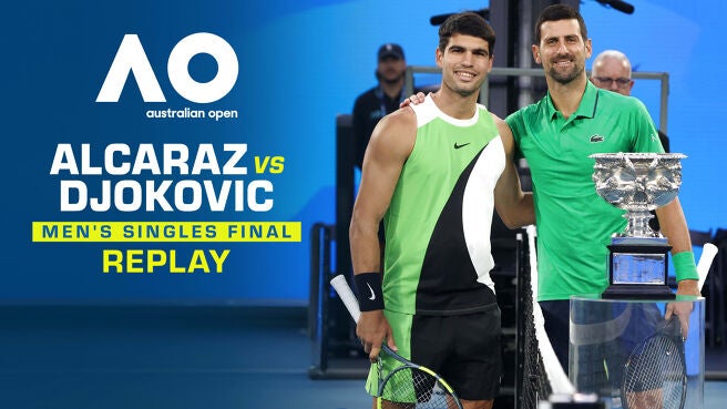 Alcaraz vs Djokovic - Final - Replay - 1 Feb 2026 on Sony LIV