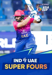 Super Fours - India vs UAE - 10 Sep 2025 on Sony LIV