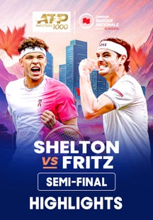 Shelton vs Fritz - Semi-Final - Highlights - 7 Aug 2025 on Sony LIV