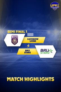 Lucknow Lions V Brij Stars on Zee5