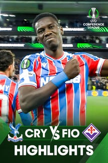Crystal Palace FC vs Fiorentina - Quarter-final - Leg 1 - Highlights - 10 Apr 2026 on Sony LIV