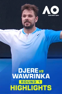 Djere vs Wawrinka - Round 1 - Highlights - 19 Jan 2026 on Sony LIV