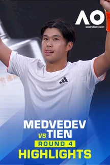 Medvedev vs Tien - Highlights - 25 Jan 2026 on Sony LIV