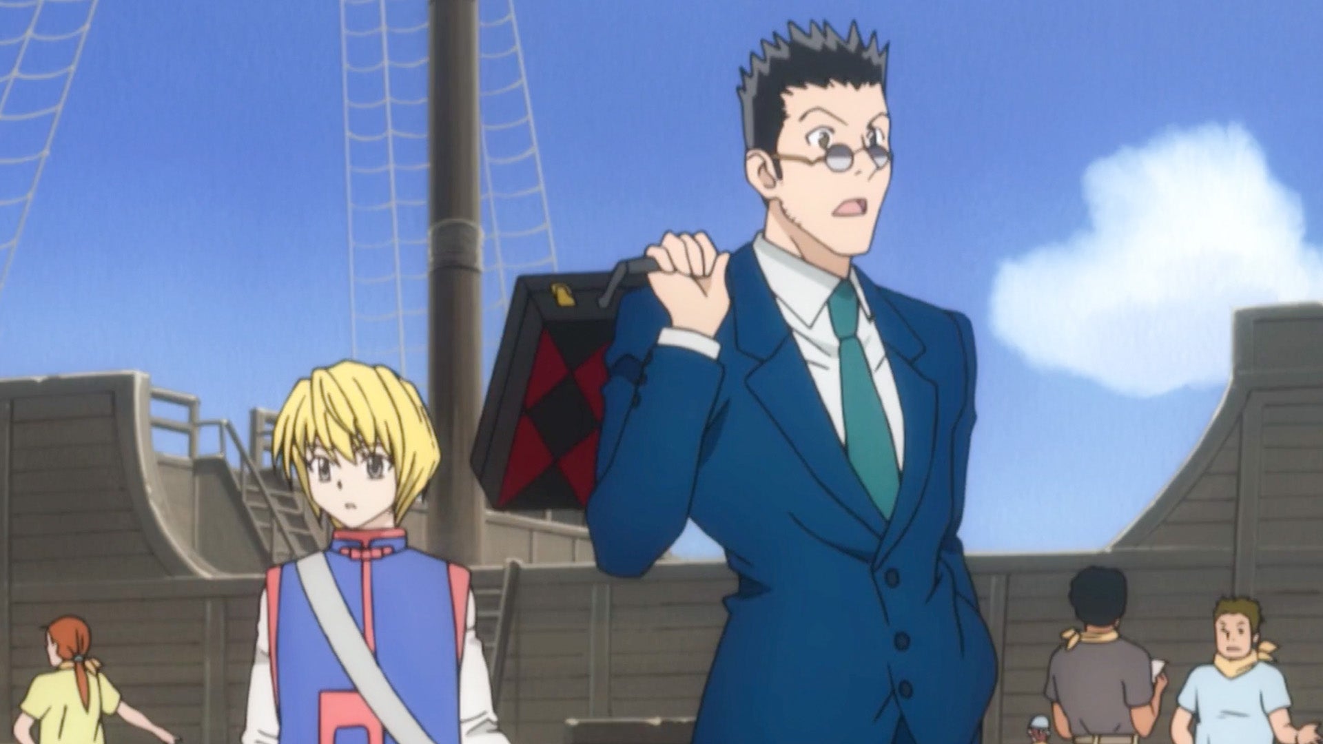 Hunter x Hunter season 1 episode 2 on undefined
