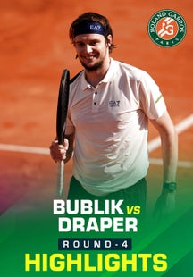 Bublik vs Draper - Highlights - 2 Jun 2025 on Sony LIV