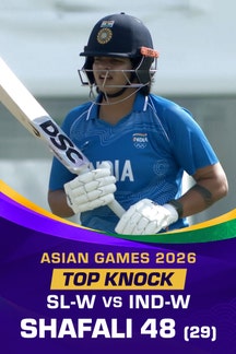 Shafali Sets The Tone For India on Sony LIV