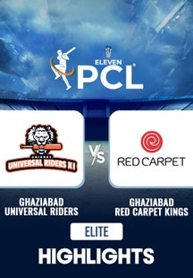 Ghaziabad Universal Riders vs Ghaziabad Red Carpet Kings - Highlights - 15 Jun 2025 on Sony LIV