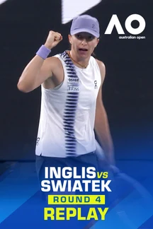 Inglis vs Swiatek - Replay - 26 Jan 2026 on Sony LIV
