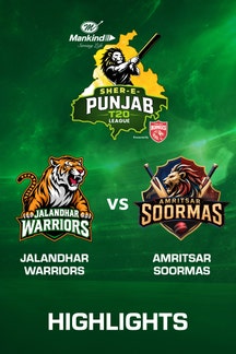 Jalandhar Warriors vs Amritsar Soormas - Highlights - 1 Sep 2026 on Sony LIV
