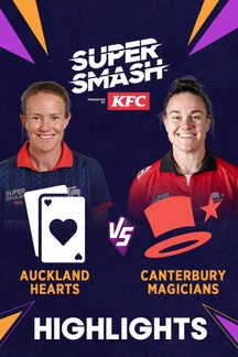 Auckland Hearts vs Canterbury Magicians - Highlights - 14 Jan 2026  on Sony LIV