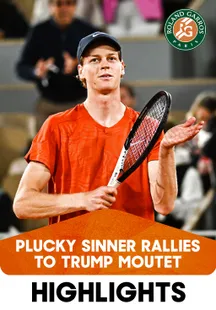 Sinner Sails Into Quarter-Final - Highlights - 2 Jun 2024 on Sony LIV