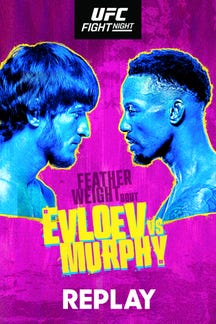 UFC Fight Night - Evloev vs Murphy - Replay - 22 Mar 2026 on Sony LIV