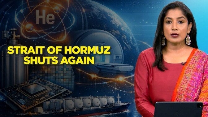 US-Iran tension escalates over Strait of Hormuz; China halts helium exports; more on undefined