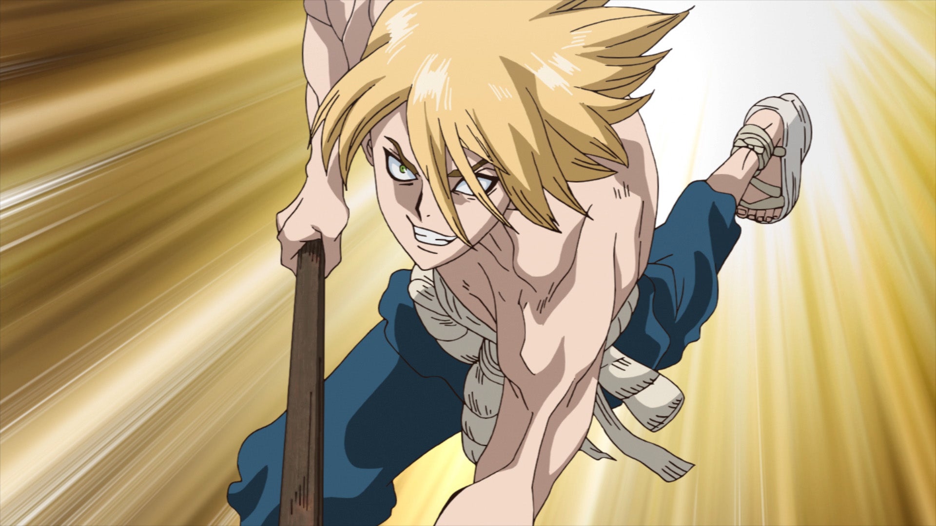 Dr. Stone season 1 episode 14 on undefined