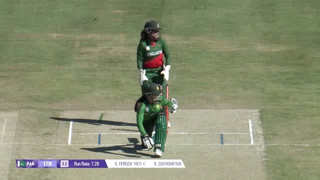 Four! Gull Feroza's Clean Sweep For Four on Sony LIV
