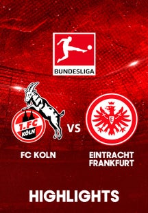 FC Koln vs Eintracht Frankfurt - Highlights - 22 Nov 2025  on Sony LIV