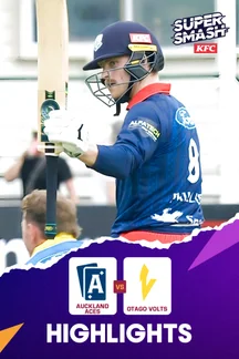Auckland Aces vs Otago Volts - Highlights - 6 Jan 2026 on Sony LIV