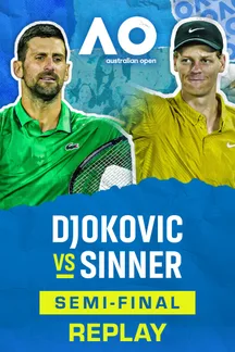 Djokovic vs Sinner - SF - Replay - 30 Jan 2026 on Sony LIV