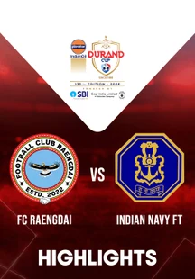 FC Raengdai vs Indian Navy FT - Highlights - 30 Jul 2026 on Sony LIV