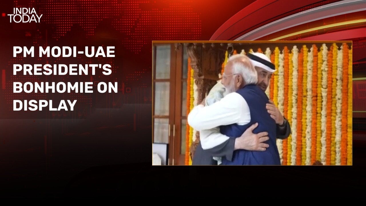 Hugs, handshakes and car diplomacy: Decoding UAE President's 3-hour-long India visit on undefined