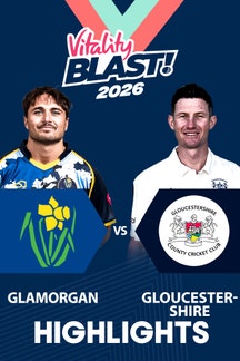 Glamorgan vs Gloucestershire - Highlights - 23 May 2026 on Sony LIV