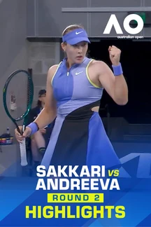 Sakkari vs Andreeva - Highlights - 21 Jan 2026  on Sony LIV