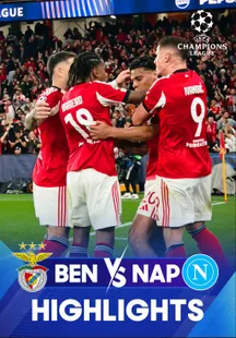 Benfica vs Napoli - Highlights - 11 Dec 2025 on Sony LIV
