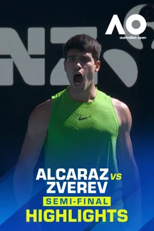 Alcaraz vs Zverev - SF - Highlights - 30 Jan 2026 on Sony LIV