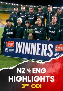 New Zealand vs England - 3rd ODI - Highlights - 1 Nov 2025 on Sony LIV