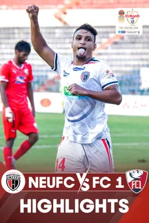 North East United FC vs FC 1 - Highlights - 11 Aug 2026 on Sony LIV