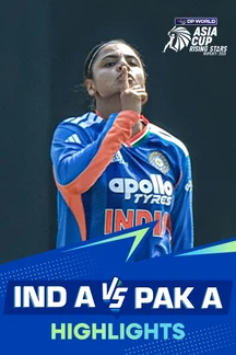India A Women vs Pakistan A Women - Highlights - 15 Feb 2026  on Sony LIV