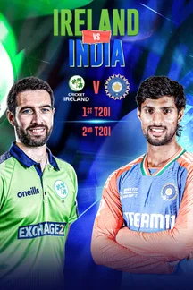 Fall Of Wickets - Ireland - 1st T20I - 26 Jun 2026 on Sony LIV