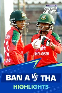  Bangladesh A Women vs Thailand Women - Highlights - 16 Feb 2026  on Sony LIV