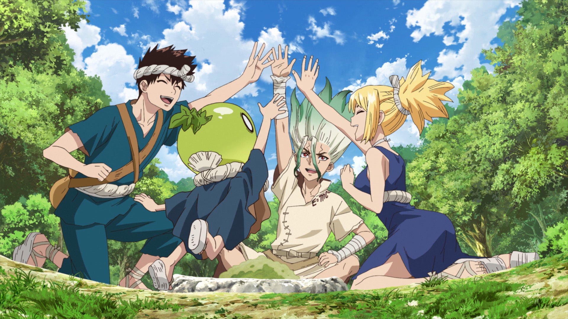 Dr. Stone season 1 episode 8 on undefined