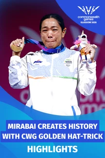 Mirabai Chanu - Women's 48kg - Weightlifting - 26 Jul 2026 on Sony LIV