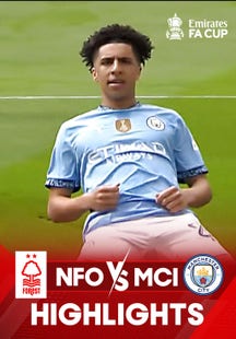 Nottingham Forest vs Man City - Semifinal - Highlights - 26 Apr 2025 on SonyLIV