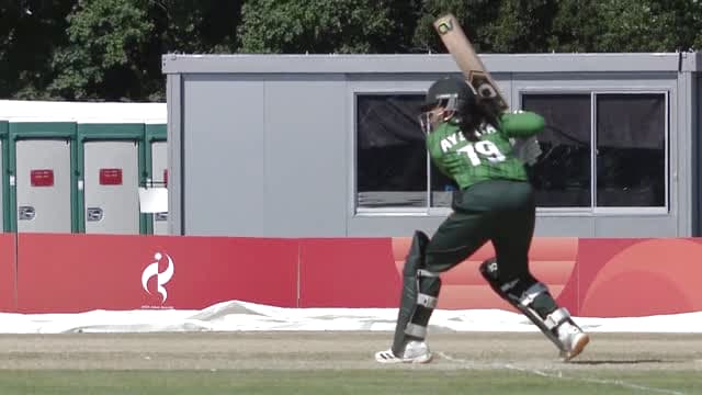 Four! Zafar Pulls It Away For A Boundary on Sony LIV