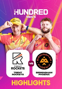 Trent Rockets vs Birmingham Phoenix (Men's) - Highlights - 27 Aug 2025 on Sony LIV