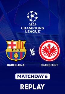 Barcelona vs Frankfurt - Replay - 10 Dec 2025 on Sony LIV