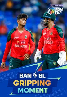 Gripping Moment - Bangladesh vs Sri Lanka - 13 Sep 2025  on Sony LIV