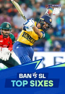 Top Sixes - Bangladesh vs Sri Lanka - 13 Sep 2025 on Sony LIV