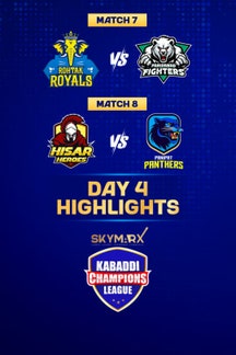 Kabaddi Champions League  Highlights Day 4 on Zee5