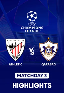 Athletic Club vs Qarabag - Highlights - 22 Oct 2025 on Sony LIV